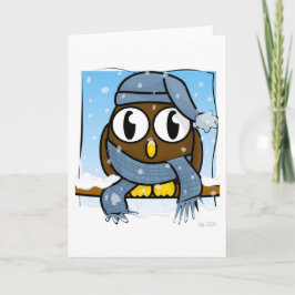 Cartão De Festividades Al Let Winter