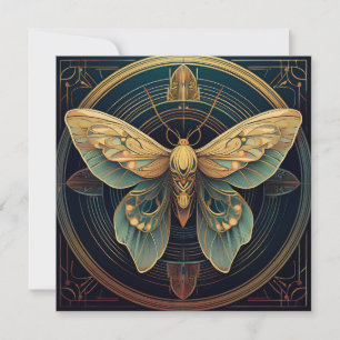 Cartão De Festividades Al Moth