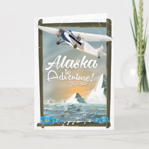 Cartão De Festividades Alaska Para Aventura!