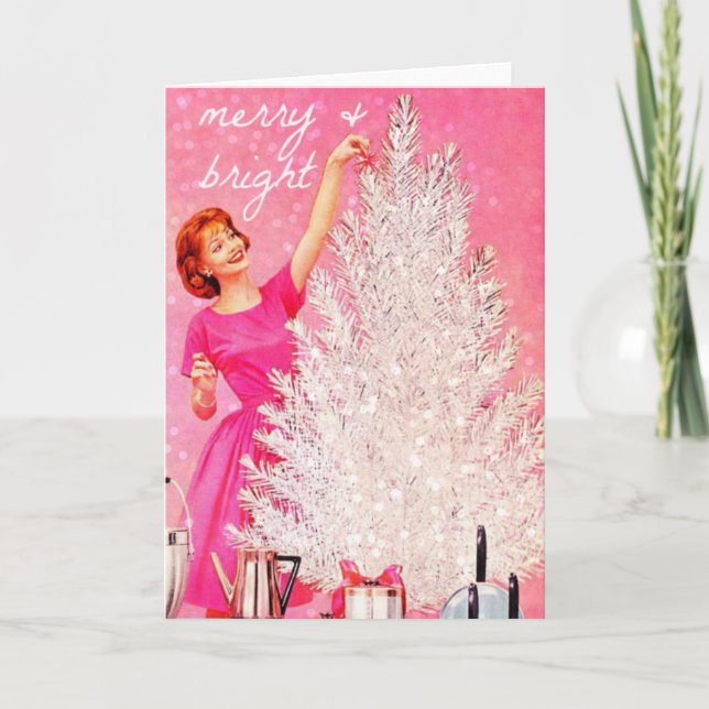 Cartão De Festividades alegre & brilhante (Frente)