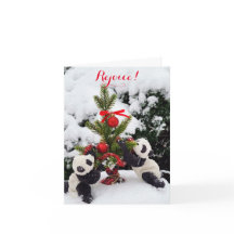 Alegrem-se Pandas no Natal e Ano Novo em Diversão