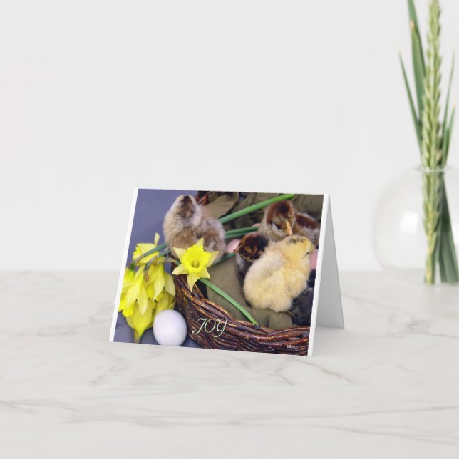 Cartão De Festividades Alegria (Frente)