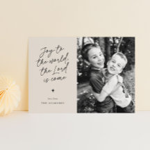 Alegria ao Mundo Manuscrito Natal Religioso