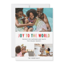 Alegria ao Natal da Família Mundial