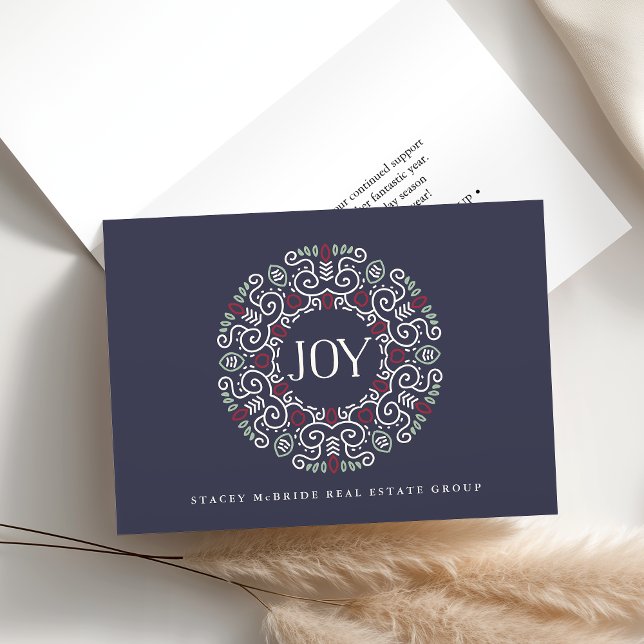 Cartão De Festividades Alegria de arte popular| Feriado (Criador carregado)