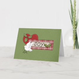 Cartão De Festividades Alegria de Natal
