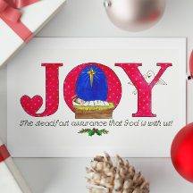 Alegria Deus está conosco