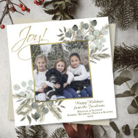 Alegria! Elegante Sage & Dourado Winter Greenery c