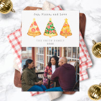 Alegria Pizza Amor Natal Família Foto