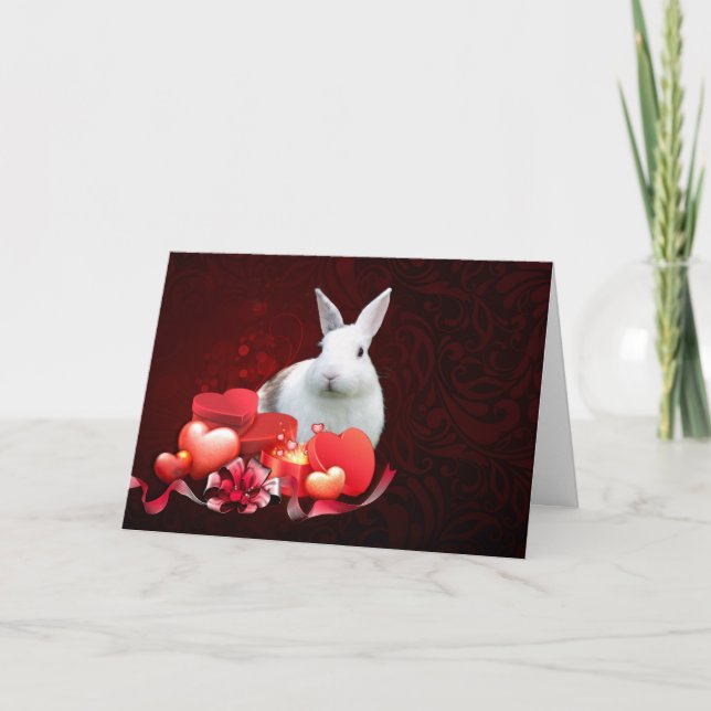 Cartão De Festividades Alguém te ama (Frente)