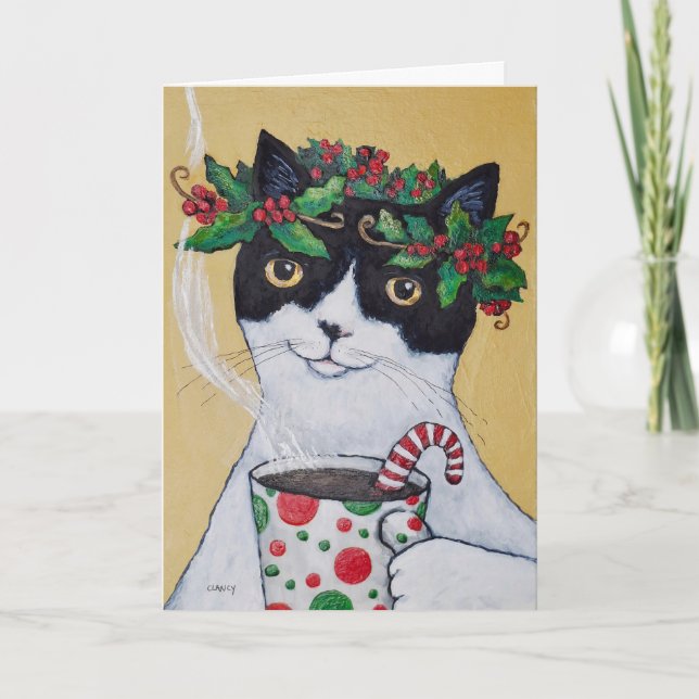 Cartão De Festividades Álibi de Feriado  (Frente)