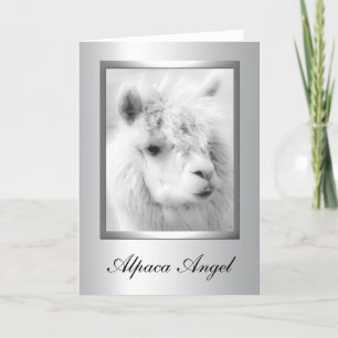 Cartão De Festividades Alpaca Greeting Cards