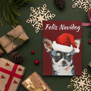 Cartão De Festividades Amante de Chihuahua Engraçado