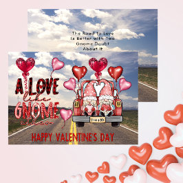 Cartão De Festividades Ame Como Gnome Outro Feliz Dia dos Namorados