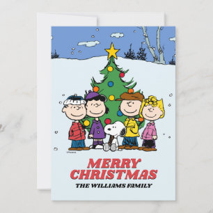 Cartão De Festividades Amendoins Feliz Natal   Adicione sua foto e nome