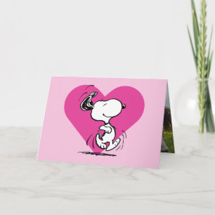Cartão De Festividades Amendoins   Passeio do Snoopy no Dia dos Namorados