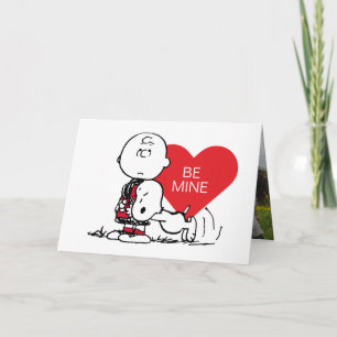 Cartão De Festividades Amendoins   Snoopy & Charlie Brown Dia dos Namorad