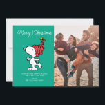 Cartão De Festividades Amendoins | Snoopy Winter Merry Christmas<br><div class="desc">Celebre a temporada com este charmoso cartão de férias com Snoopy em uma encantadora cena de inverno,  espalhando alegria festiva com uma saudação de "Feliz Natal". Perfeito por enviar desejos calorosos a amigos e familiares,  esta design captura a alegria e a magia das festas com o amado personagem Peanuts.</div>