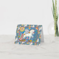AMERICANA WHIMSYNICKER PATRIOTIC PONY Fantasy