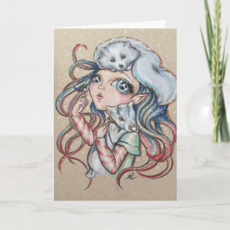 Cartão De Festividades Amigos do Natal