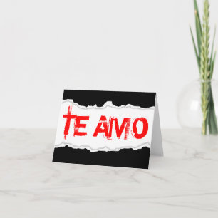 Cartão De Festividades AMO (rip de página)