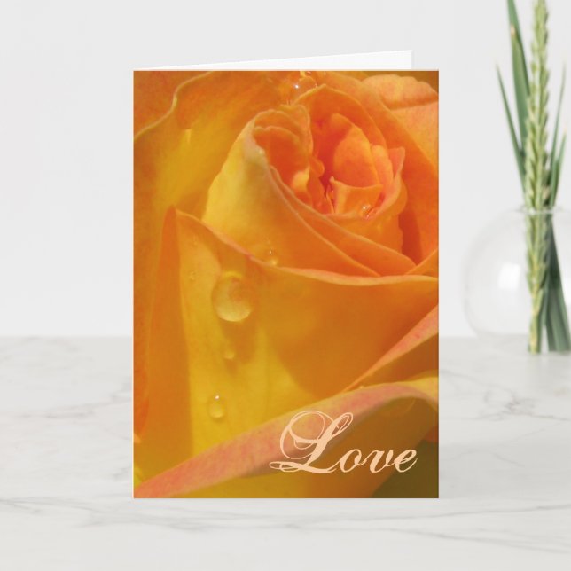 Cartão De Festividades Amor (Frente)