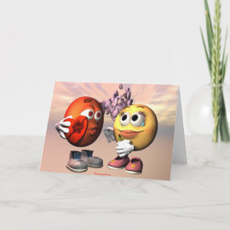 Cartão De Festividades Amor