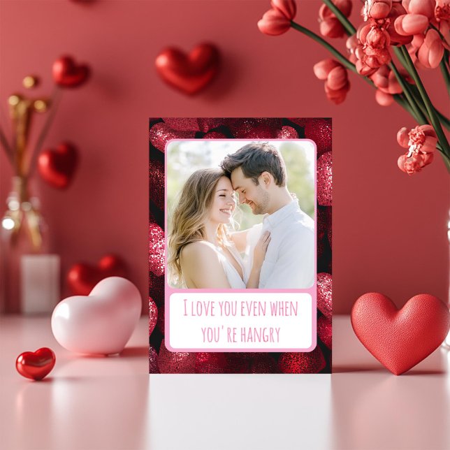 Cartão De Festividades Amor Brilhante e Reluzente Você Quando Está com Fo (Criador carregado)