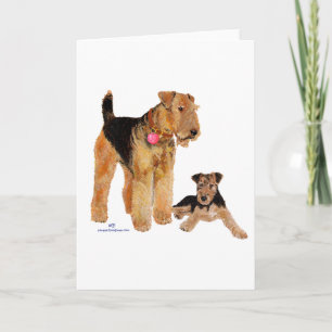 Cartão De Festividades Amor de Cachorrinho de São Valentim