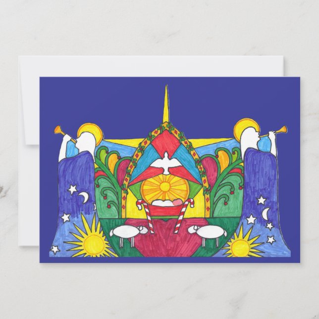 Cartão De Festividades Amor de Deus (Frente)