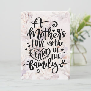 Cartão De Festividades Amor de Mãe