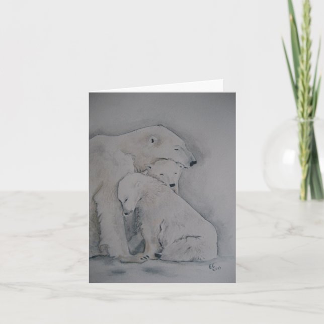 Cartão De Festividades Amor do Natal (Frente)