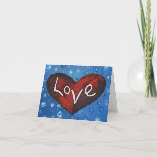 Cartão De Festividades Amor eterno (Frente)