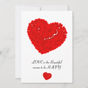 Cartão De Festividades amor feliz faça-você-mesmo