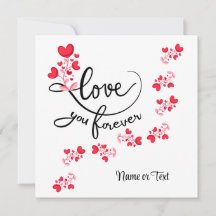 Amor Fofo Você Para Sempre Personalizado
