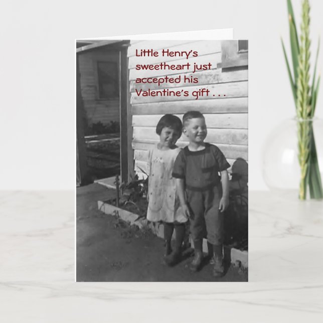 Cartão De Festividades Amor jovem (Frente)