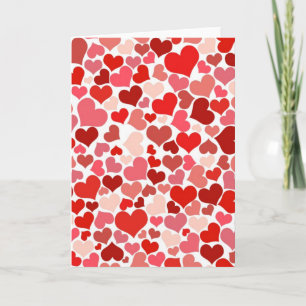 Cartão De Festividades Amor, Namorados, Dia, Coração, Mulheres, Rosa, R