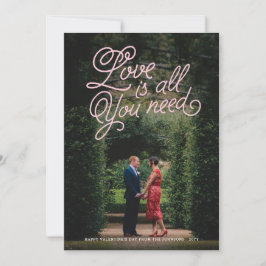Cartão De Festividades Amor no Namorados de Foto do Ar