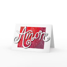 Amore - jazzístico vermelho reverso