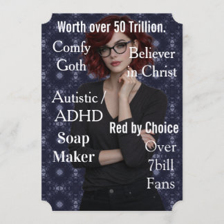 Cartão De Festividades Amy Rosen Azul