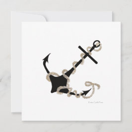 Cartão De Festividades Âncora