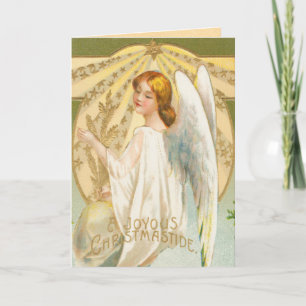 Cartão De Festividades Angel Christmas Card