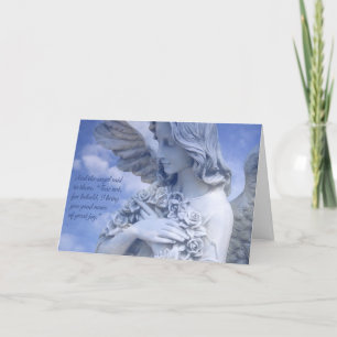 Cartão De Festividades Angel of Peace Holiday Card
