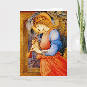 Cartão De Festividades Angel With a Trumpet