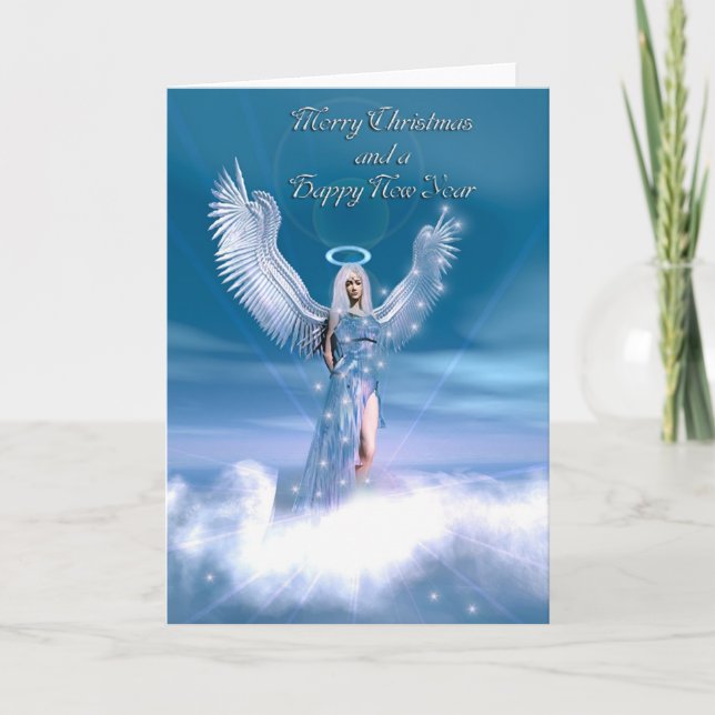 Cartão De Festividades Angelique (Frente)