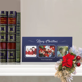 Cartão De Festividades Angels From the Realms Christmas Photo Card