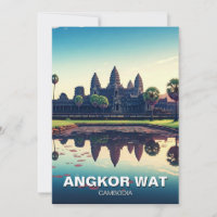 Angkor Wat Cambodja no amanhecer