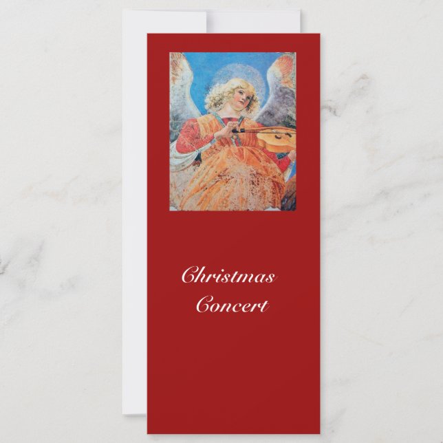 CARTÃO DE FESTIVIDADES ÂNGULO DE NATAL MUSICAL (Frente)
