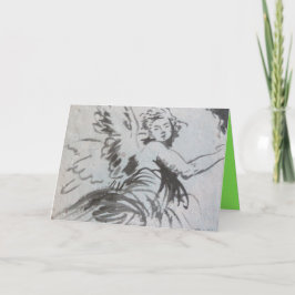 Cartão De Festividades Ângulo do feriado