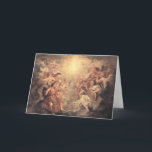 Cartão De Festividades Ângulos que ouvimos no alto<br><div class="desc">Gloria,  em excelsis Deo!  Gloria,  em excelsis Deo!</div>